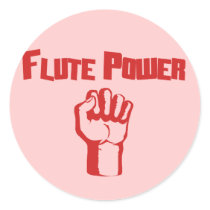 Flute Power stickers