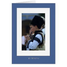 flute singer card