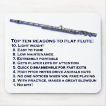 Flute Top 10 Mousepads