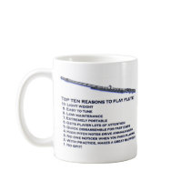 Flute Top 10 Coffee Mugs