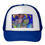 FLUTIST IN BLUE / Venetian Carnival Night Trucker Hats