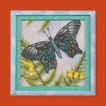 butterfly, glitter, actate, mixed, media,
