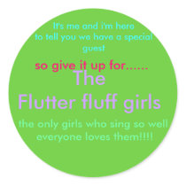 flutter fluff girls stickers by zoradeville flutter fluff girls stickers