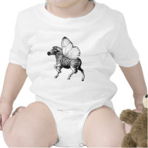 Flutter Zebra t-shirts