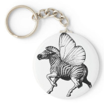 Flutter Zebra keychains