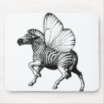 Flutter Zebra mousepads by Rfarrelldesign Flutter Zebra mousepads