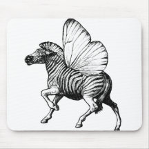 Flutter Zebra Mousepad