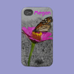 Flutterby Butterfly iPhone 4 case *personalize* casemate cases