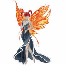 Flutterby Fae Fall-twin (2) Acrylic Sculpture Photo Cutout