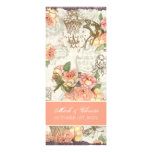 Flutterbyes 'n Roses Elegant Menu Card Invites