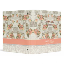 Flutterbyes 'n Roses Elegant Wedding Binder