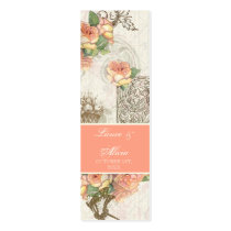 Flutterbyes 'n Roses Elegant Wedding Business Cards