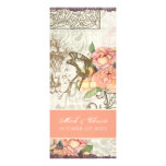 Flutterbyes 'n Roses Elegant Wedding Custom Announcement
