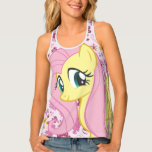 Fluttershy with Birds and Bees Tank Top