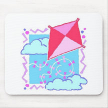 Fly a Kite Design Mouse Pad