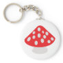 fly agaric icon keychains