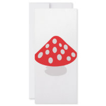 fly agaric icon rack cards