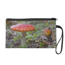 Fly Agaric Toadstool Wristlet Purses