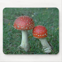Fly agarics (Amanita muscaria) Mousepads