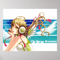 Fly Away Dreamer Poster Print posters