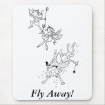 Fly Away Fairies - Mousepad