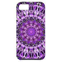 Fly Away Purple kaleidoscope iPhone 5 Case