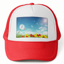 fly away spring mesh hat