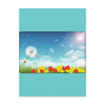 fly away spring post cards