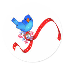 Fly Away Sticker by carrollgraphix Fly Away Sticker