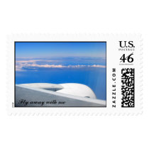 Fly away with me postage