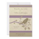 Fly Away With Me Wedding Invitation invitation