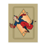 Fly Ball Baseball Postcard