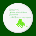 Fly Ball Poem Fridge Magnet