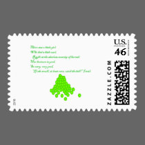 Fly Ball Poem stamps