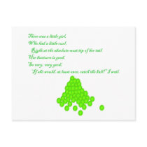 Fly Ball Poem postcards