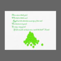 Fly Ball Poem postcards