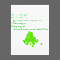Fly Ball Poem postcards