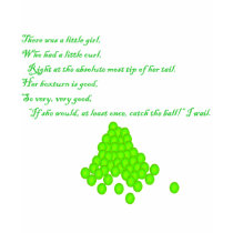 Fly Ball Poem t-shirts