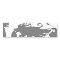Fly bumper stickers