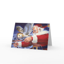 Fly By Night Greeting Card