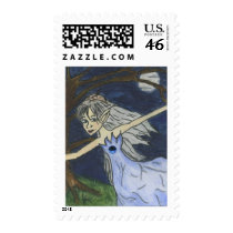 Fly By Night Stamp by realmofmerfaery Fly By Night Stamp