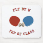 Fly By Ping Pong Mouse Pad