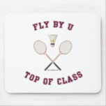 Fly By U Badminton Mouse Pad