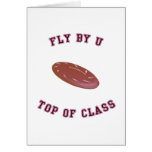 Fly By U Frisbee Cards