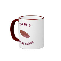 Fly By U Frisbee Mugs