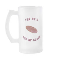 Fly By U Frisbee Coffee Mugs