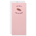 Fly By U Frisbee Full Color Rack Card