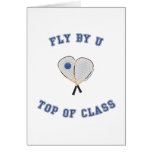 Fly By U Racquetball Card