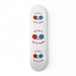 Fly By University Ping Pong Custom Skateboard