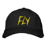 FLY EMBROIDERED BASEBALL CAP